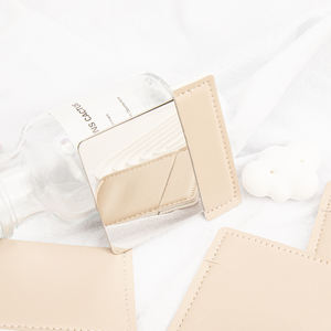 एकल पक्षीय वर्ग पोर्टेबल अनुकूलित लोगो स्टेनलेस स्टील विज्ञापन दर्पण - Product Image 5