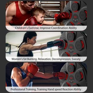 Smart Music <span class=keywords><strong>Sac</strong></span> <span class=keywords><strong>de</strong></span> frappe <span class=keywords><strong>mural</strong></span> électronique Cible d'entraînement <span class=keywords><strong>de</strong></span> <span class=keywords><strong>boxe</strong></span> relaxante - Product Image 6