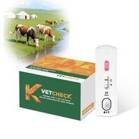 Kit de test rapide des anticorps contre la brucellose bovine pour les moutons, les chèvres, les bovins, les petits ruminants