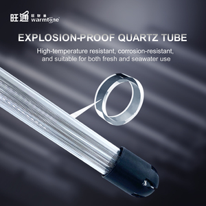 Thanh nhiệt điều chỉnh nhiệt độ chống nổ bằng thạch anh an toàn cho bể cá, thiết kế chống nước IPX8, tùy chọn 50W/100W, phụ kiện bể cá, kèm hộp - Product Image 4