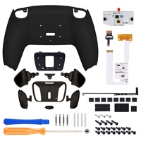 Bouton arrière en métal noir personnalisé RISE4 V3 Kit de remap pour PS5 Kit de modification bouton Remapper pour Playstation5 Paddle