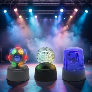 Luci di Proiezione LED, Creativa Sfera di Cristallo Colorata con Effetto Atmosfera, <span class=keywords><strong>Luce</strong></span> Rotante per Feste, KTV e Palcoscenici - Product Image 4