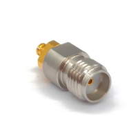 Adaptateur coaxial RF haute fréquence S MA/SSMP-KKG, connecteur coaxial à ondes millimétriques, matériau en acier inoxydable