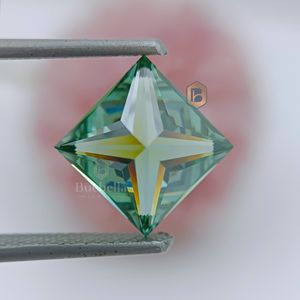 Joyería suelta popular de diamantes certificados de moissanita 1ct-20ct hecha a mano de corte brillante verde con certificados GRA - Product Image 4