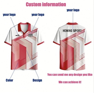 Chemise <span class=keywords><strong>bleu</strong></span> <span class=keywords><strong>marine</strong></span> de haute qualité, chemises de sport personnalisées avec logo, maillot pour hommes et femmes, football, pickleball, basketball, équipe, polo - Product Image 5