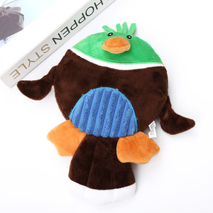 Factory Wholesale Eco-Friendly Cartoon Big Round <b>Squeaker</b> Plush Pet <b>Toy</b> for Dogs and Puppies Indoor Use - Product Image 1