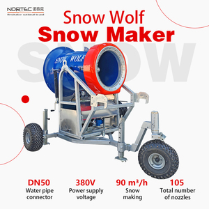 Machine à neige manuelle d'hiver pour station de <span class=keywords><strong>ski</strong></span>, résistante au froid, générateur de neige artificielle, canon à neige extérieur, sculpture de neige pour snowpark - Product Image 2