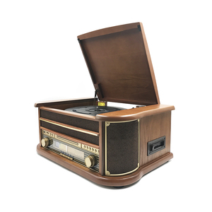 Meilleurs enregistrements Multiple Audio phonographe Rétro Tourne-disque en bois - Product Image 5