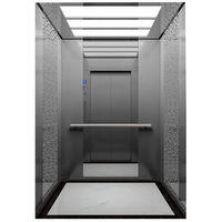 Beliebtester Moderner Hauslift Kleiner Heimaufzug mit Getriebeloser Traktionsmaschine AC-Antrieb CE-Zertifiziert