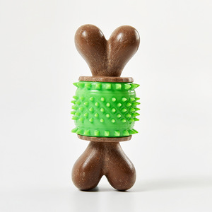 Jouets pour animaux de compagnie, jouet à mâcher pour chien en caoutchouc naturel indestructible et en nylon, pour les chiens agressifs, jouets interactifs pour animaux de compagnie - Product Image 5