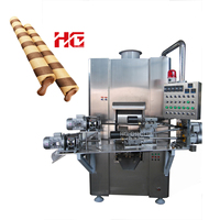 Machine à gaufres électrique Machine à fabriquer des gaufres à cône de crème glacée Bâton de biscuit Machine à fabriquer des gaufrettes