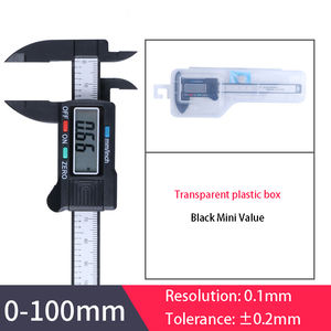 0-150mm ad alta resistenza in plastica digitale nonio calibri strumenti di misura 6 pollici Micron elettronico nonio pinze prezzo di fabbrica - Product Image 4