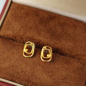 UM bijoux 925 boucles d'oreilles en argent unisexe/hommes/femmes fiançailles anniversaire quotidien cadeau de mariage porter célébration minimaliste Date - Product Image 3