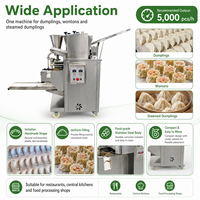 Machine à raviolis automatique commerciale avec moules personnalisés pour empanadas, pierogi, raviolis, samosas, wontons, et raviolis vapeur – 90 pièces/min