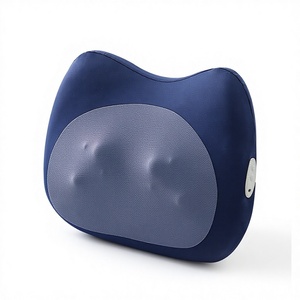 Waist <b>Cushion</b> Massager with Musical Function Lithium Battery Hot Compress Support Lumbar Massage Pillow for Car Home Office Use - Product Image 1