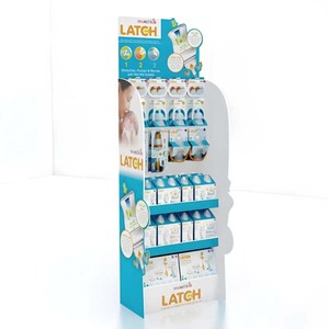 Tùy chỉnh PVC hiển thị đứng bán lẻ xách tay Hiển thị Kệ thích hợp cho đồ uống/Snack/Kẹo/rượu kệ trưng bày - Product Image 3