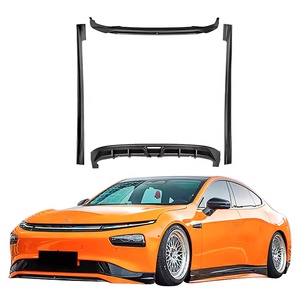 Yofer Style Whole Set <b>Car</b> Body Kits Rear <b>Diffuser</b> Lip for XIAOPENG P7 2020-2022 Front Lip Side Skirts Exterior Parts - Product Image 1