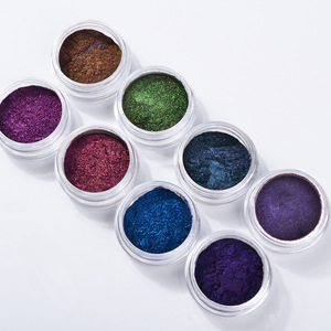 Misscheering Nail Art Métallique Pigment Poussière Colorée Chrome Poudre avec <span class=keywords><strong>Aurora</strong></span> Glitter Effet Mixte Taille Frottement Manucure Polonais - Product Image 2