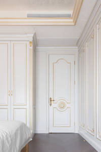 Fabricante profesional Laca Acabado Color sólido Tablero de madera contrachapada <span class=keywords><strong>OSB</strong></span> Puertas de acabado metálico interior a base de aceite para casas - Product Image 6