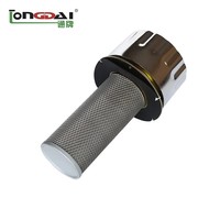 Nouveau filtre purificateur d'air DFFILTRI QUQ2-10X2.5 pour accessoires hydrauliques, avec couvercle et aérateur de réservoir d'huile