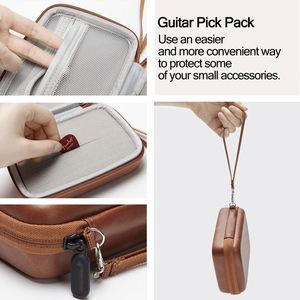 Estuche Rígido de EVA para Púas de Guitarra, Estuche de Almacenamiento de EVA, Estuche de Viaje de EVA para Kit de Accesorios de Guitarra - Product Image 3