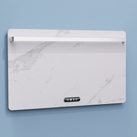 Sèche-serviettes électrique mural de luxe en ardoise, étanche IPX4, intelligent, pour hôtel et villa
