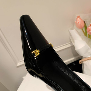 أحذية نسائية جديدة لعام <span class=keywords><strong>2026</strong></span> بنفس طراز روز، كعب عالٍ مثير من الجلد اللامع، كعب رفيع 6 سم/9 سم، مناسبة للربيع والصيف، معتمدة من CE/ROHS - Product Image 4