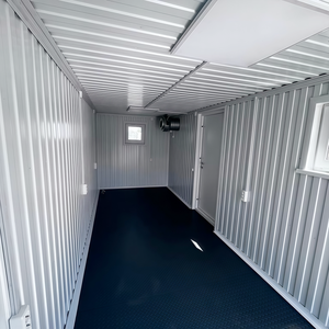 Maison conteneur préfabriquée sur mesure, bâtiment modulaire portable, bureau préfabriqué pour logements temporaires et bureaux - Product Image 3