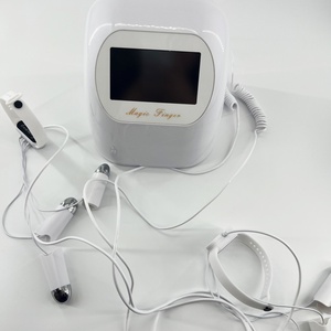 Masajeador de dedos dorados EMS RF infrarrojo portátil Dispositivo de belleza facial Radiofrecuencia para estiramiento facial Microcorrientes de plástico - Product Image 5