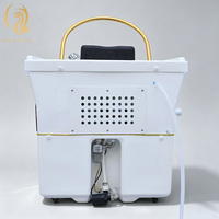 Chuque Luxe Moderne Portable Bac à Shampooing pour Salon de Beauté, Hôtel, Spa, Massage Thaï et Japonais, Lit de Lavage avec Réservoir d'Eau 60 Litres
