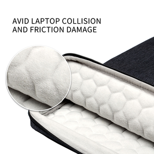 Bolsa para Portátil de 14-16 Pulgadas para <span class=keywords><strong>Hombre</strong></span>, Estilo Estudiante, Color Gris Oscuro, Funda Protectora para Portátil, Duradera, de Poliéster, Impermeable, para Viajes y Negocios - Product Image 4