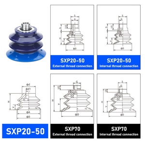 Ventouse à vide de haute qualité Hofujng série SXP avec soufflet en PU pour emballage par ventouse - Product Image 3