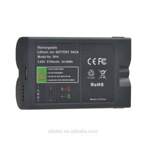 6700mAh 内蔵 USB RV4 交換用バッテリー、リングビデオドアベル 2、スポットライトカム、スティックアップカメラ、ドアビューカム用 - Product Image 4