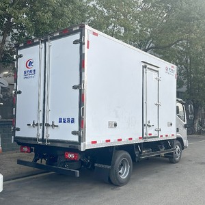 New Euro 3 Diesel Frozen Seafood Storage 5 Ton Refrigerator Meat Vegetable Fruit 4*2 Mini Refrigerated Truck Foton 4 Cylinders - Product Image 5