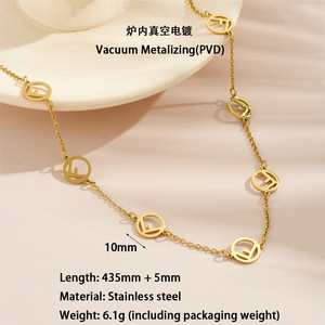 Popolare unico lettera geometrica F bracciale irregolare cerchio vuoto collana <span class=keywords><strong>orecchini</strong></span> di fascia alta <span class=keywords><strong>Set</strong></span> di gioielli per le donne - Product Image 6