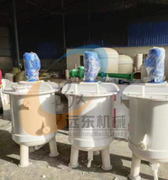 Cuve de mélange anti-corrosion en PP/PVC de 100L à 5000L avec agitateur chimique pour nettoyant WC, eau de Javel, acide et liquides alcalins