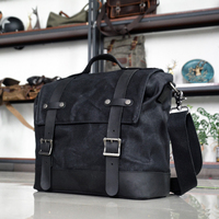 Vintage moto côté bagage sac boîte queue sac pour Harley XL 883 XL 1200 Touring