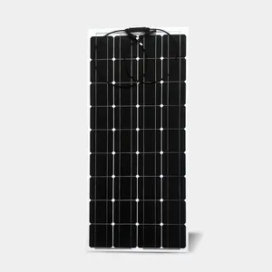 JCNS Oem Sunpower Гибкая солнечная панель 100 Вт 150 Вт 18 в 12 В USB генератор мощности на крыше моно полупанель для Rv лодки яхты