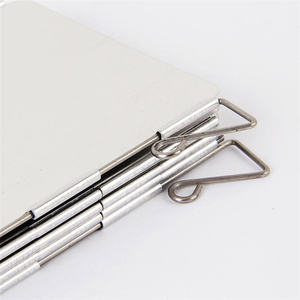 Pare-vent pliable en aluminium, 4 tailles, 8 plaques, pour l'extérieur, déflecteur pliable, protection pour poêle, pare-vent de camping - Product Image 5