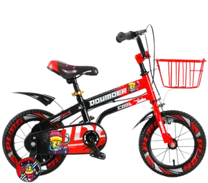 Da 3 a 10 anni per bambini da 12 pollici con ruote per bambini biciclette con telaio in acciaio al carbonio per bambini in bicicletta per bambini