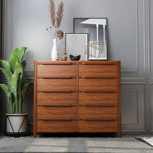 Comò in Legno per Camera da Letto Ragazza, 6 Cassetti Bianchi Alti per Cellulari e Vestiti, Stile Europeo - Product Image 1