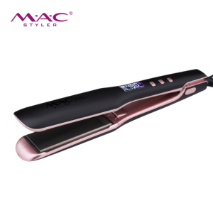 Lisseurs à cheveux en titane MAC, <span class=keywords><strong>lisseur</strong></span> à cheveux pour salon et hôtel, <span class=keywords><strong>lisseur</strong></span> en céramique <span class=keywords><strong>tourmaline</strong></span> OEM, vente en gros de lisseurs à cheveux - Product Image 6
