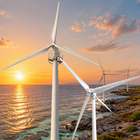 Éolienne horizontale de petite taille, haute qualité, résistante aux UV, à la pluie acide et au sel