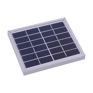 Panneaux solaires Poly 5W à prix direct usine Chine pour éclairage LED extérieur, caméra, station d'alimentation portable, éclairage de jardin. - Product Image 1