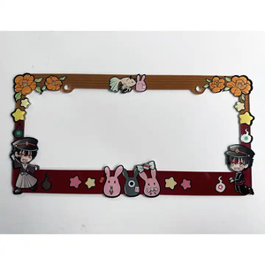 Marco de matrícula de coche de plástico de diseño personalizado Marco de matrícula de acrílico soporte/cubierta de matrícula de acrílico - Product Image 5