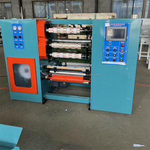 เครื่องตัดแบบหกแกนความเร็วสูง พร้อม PLC และมอเตอร์ สำหรับเทปกาว BOPP ผลิตภาพสูง - Product Image 4