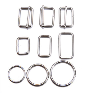 Metal D-Ring Buckle Hardware <b>Accessories</b> Adjustable For <b>Bags</b> And Apparel Semicircle Design D-01 - Product Image 2