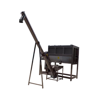 Licuadora de cinta Mezclador de polvo Masilla pegajosa Sólido-líquido Mushy Piedra Pintura Masilla Polvo Mezclador de cinta Horizontal - Product Image 4