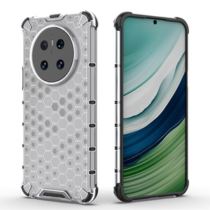 Funda de Teléfono Translúcida con Diseño de Panal para Huawei Mate 70 Pura 70 Ultra Nova 13 <span class=keywords><strong>Pro</strong></span>/Honor 400 X60 <span class=keywords><strong>Pro</strong></span> Lite, Protección Anticaídas - Product Image 6