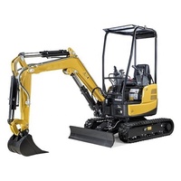 Shinko - Mini Digger Track Rotary Hoe, LED Lights